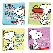 Peanuts Tile Magnet 4-Pack
